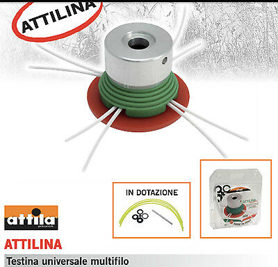 TESTINA FILO ROTANTE PROFESSIONALE DECESPUGLIATORE BATTI & VAI UNIVERSALE ATTILI