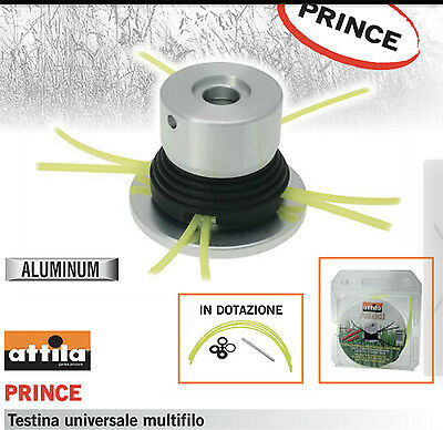 TESTINA FILO ROTANTE PROFESSIONALE DECESPUGLIATORE ALLUMINIO UNIVERSALE EVO