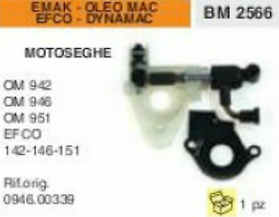 POMPA OLIO MOTOSEGA EMAK OLEOMAC EFCO 142 143 151 DYNAMAC OM942 OM946 OM951