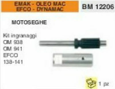 KIT INGRANAGGI POMPA OLIO MOTOSEGA EMAK OLEOMAC EFCO 138 141 DYNAMAC OM938 OM941