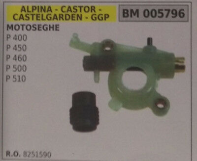 8251590 POMPA OLIO MOTOSEGA ALPINA CASTOR CASTELGARDEN 400 450 460 500 510