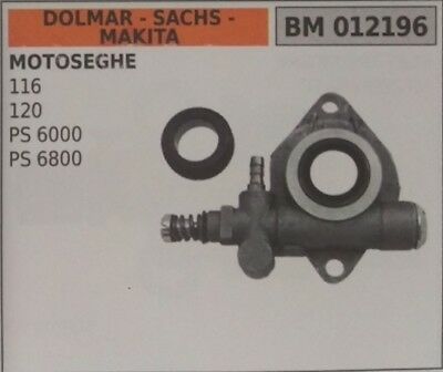 POMPA OLIO MOTOSEGA DOLMAR SACHS MAKITA 116 120 PS6000 PS6800