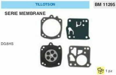 KIT SERIE MEMBRANE membrana CARBURATORE TILLOTSON DG8HS DG 8 HS