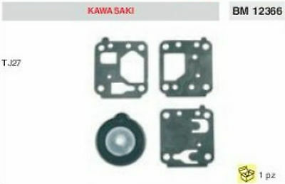 SERIE KIT MEMBRANE membrane CARBURATORE DECESPUGLIATORE KAWASAKI TJ27 TJ 27