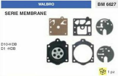 KIT SERIE MEMBRANE membrana CARBURATORE WALBRO K10-HDB K 10 HDB