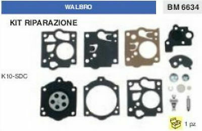 KIT RIPARAZIONE SERIE MEMBRANE membrana CARBURATORE WALBRO K10-SDC K 10 SDC