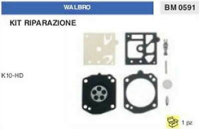KIT RIPARAZIONE SERIE MEMBRANE membrana CARBURATORE WALBRO K10HD K 10 HD
