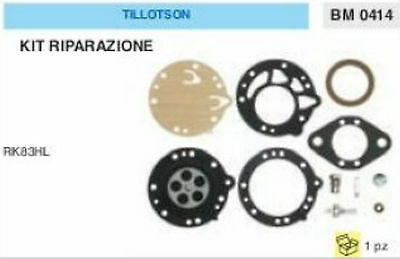 KIT RIPARAZIONE SERIE MEMBRANE CARBURATORE TILLOTSON RK83HL RK 83 HL