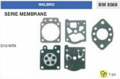 KIT SERIE MEMBRANE membrana CARBURATORE WALBRO D10WTA D 10 WTA