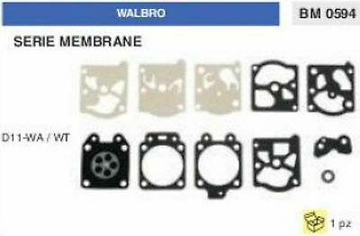KIT SERIE MEMBRANE membrana CARBURATORE WALBRO D11WA D 11 WA WT