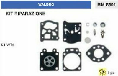 KIT RIPARAZIONE SERIE MEMBRANE membrana CARBURATORE WALBRO K1-WTA K1 WTA