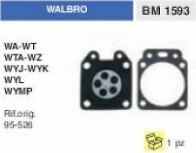 95515 MEMBRANA membrane PER CARBURATORE WALBRO SDC WB WS WJ decespugliatore sega