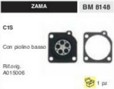 A015006 MEMBRANA membrane PER CARBURATORE ZAMA C1S con piolino alto
