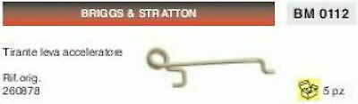 260878 TIRANTE LEVA ACCELERATORE CARBURATORE PER MOTORI BRIGGS & STRATTON