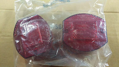 F2003250 FANALE POSTERIORE CAGIVA PLANET rosso arancio trasparente bergamaschi