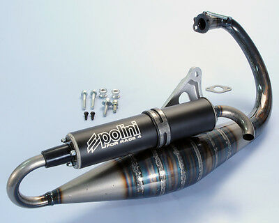 POLINI 200.0298 MARMITTA FOR RACE 4 four YAMAHA BWS MBK APRILIA scarico muffler