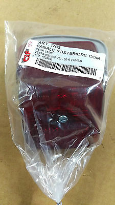 102459 STOP FANALE COMPLETO POSTERIORE PIAGGIO VESPA 50 cc L R 1966 1970 50L 50R