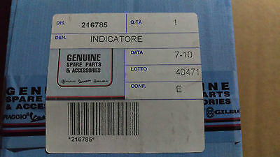 216785 INDICATORE DIREZIONE FRECCIA COMPLETO ORIGINALE PIAGGIO VESPA PK 50 -'82