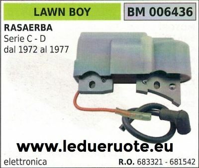 683321 681542 BOBINA ACC A PUNTINE RASAERBA TOSAERBA LAWN BOY SERIE C - D