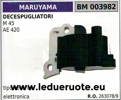 2630789 BOBINA ELETTRONICA DECESPUGLIATORE MARUYAMA M45 AE420 vecchio tipo