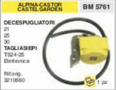 3210660 BOBINA TAGLIASIEPE ALPINA CASTOR CASTEL GARDEN TS24 TS25 TS 24 25 ELETTR