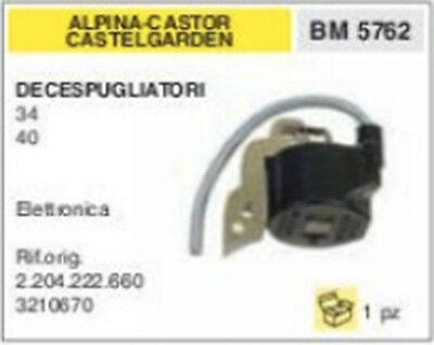 3201067 BOBINA DECESPUGLIATORE ALPINA CASTOR CASTELGARDEN 34 40 52 VIP 45 55 STA