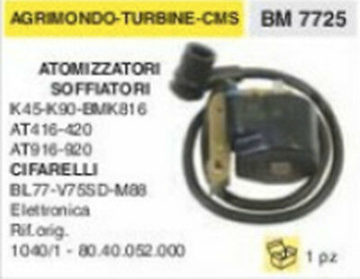 BOBINA ATOMIZZATORE SOFFIATORE AGRIMONDO TURBINE CMS K45 K90 BMK816 AT416