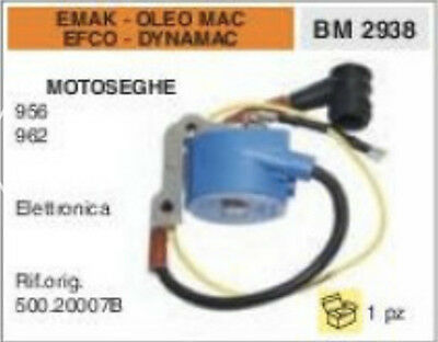 500.20007B BOBINA ELETTRONICA MOTOSEGA EMAK OLEO MAC EFCO DYNAMAC 956 962