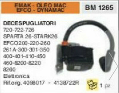 BOBINA DECESPUGLIATORE EMAK OLEO MAC EFCO DYNAMAC 720 722 726 SPARTA STARK 460