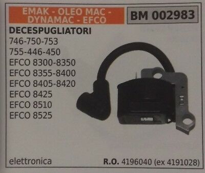 BOBINA DECESPUGLIATORE EFCO 8300 8350 8355 8400 OLEOMAC 746 750 753 755 446 450