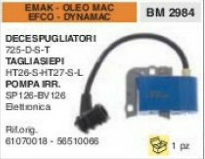 BOBINA ELETTRONICA TAGLIASIEPI EMAK OLEO MAC EFCO DYNAMAC HT26 HT26S HT27 HT27S