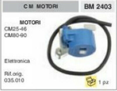 035.010 BOBINA ELETTRONICA MOTOPOMPA MOTORE CM CM25 CM46 CM80 CM90 bm2403