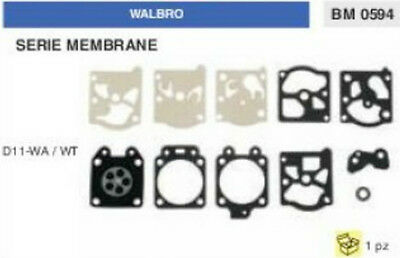 KIT SERIE MEMBRANE membrana CARBURATORE WALBRO D11-WA D11-WT D 11 WA WT