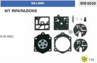 KIT RIPARAZIONE SERIE MEMBRANE membrana CARBURATORE WALBRO K10-HDC (K 10 HDC)