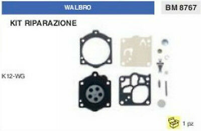 KIT RIPARAZIONE SERIE MEMBRANE membrana CARBURATORE WALBRO K12-WG (K 12 WB)