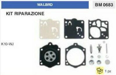 KIT RIPARAZIONE SERIE MEMBRANE membrana CARBURATORE WALBRO K10-WU (K 10 WU)