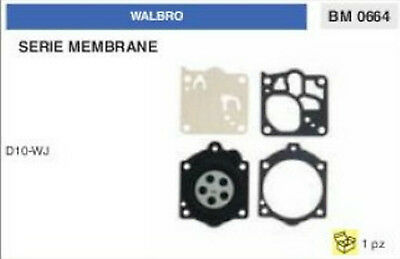 KIT SERIE MEMBRANE membrana CARBURATORE WALBRO D10-WJ (K 10 WJ)