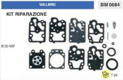 KIT RIPARAZIONE SERIE MEMBRANE membrana CARBURATORE WALBRO K10-WY (K 10 WY)