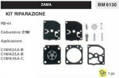 KIT RIPARAZIONE SERIE MEMBRANE membrana CARBURATORE C1M ZAMA RB-44