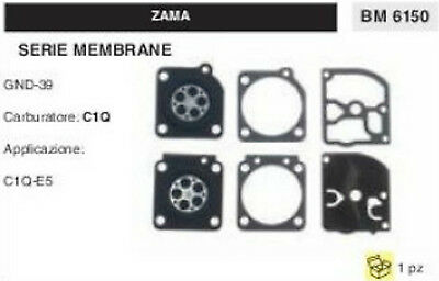 KIT SERIE MEMBRANE membrana CARBURATORE C1Q ZAMA GND-39