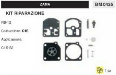 KIT RIPARAZIONE SERIE MEMBRANE COMPLETO membrana CARBURATORE C1S ZAMA RB-12