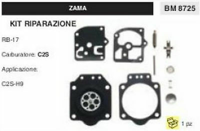 KIT RIPARAZIONE SERIE MEMBRANE membrana COMPLETA PER CARBURATORE C2S ZAMA RB-17