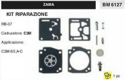 KIT RIPARAZIONE SERIE MEMBRANE membrana COMPLETA PER CARBURATORE C3M ZAMA RB-37