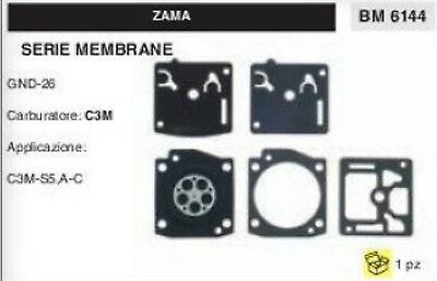 KIT SERIE MEMBRANE membrana COMPLETA PER CARBURATORE C3M ZAMA GND-26