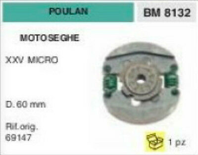 69147 FRIZIONE COMPLETA MOTOSEGA POULAN XXV MICRO Ø 60 mm