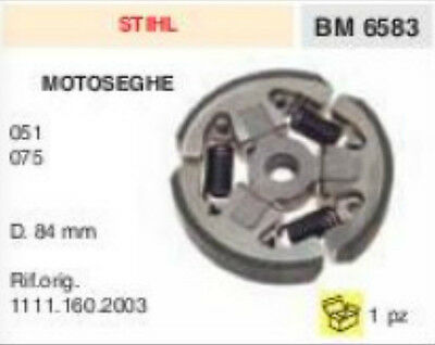 1111.160.2003 FRIZIONE COMPLETA MOTOSEGA STIHL 051 075  Ø 84mm