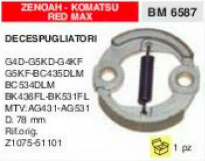 Z1075-51101 FRIZIONE COMPLETA DECESPUGLIATORE ZENOAH KOMATSU RED MAX Ø 78mm