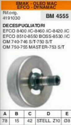 CAMPANA FRIZIONE DECESPUGLIATORE EMAK OLEOMAC EFCO 8400 8460 8420 8510 8550 8530