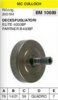 CAMPANA FRIZIONE DECESPUGLIATORE McCULLOCH ELITE 4000 PARTNER B400BP