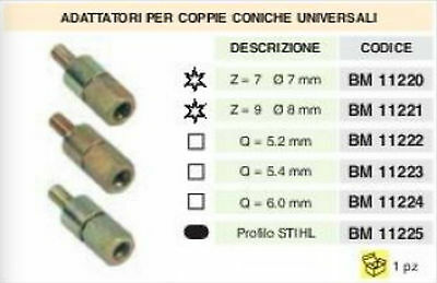 ADATTATORE COPPIA CONICA DECESPUGLIATORE UNIVERSALE